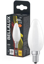 Bellalux LED izzó E14 gyertya B35 2.5W = 25W 250lm 2700K meleg fehér 300° BELLALUX (BELLED4688)