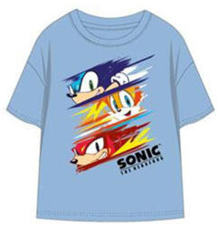 Mister Licence Sonic, a sündisznó Speed Rush Light Blue gyerek rövid póló, felső (85FML380641B6)
