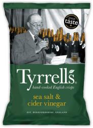 Tyrrell's chips tengeri sóval és almaecettel ízesítve 150 g (4656)