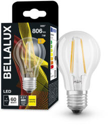 Bellalux LED izzó E27 A60 7W = 60W 806lm 2700K 300° BELLALUX (BELLED4666)
