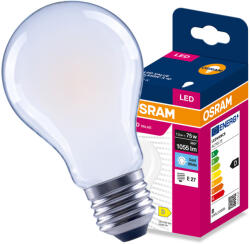 OSRAM LED izzó E27 A60 7.5W = 75W 1055lm 4000K semleges fehér 300° Filament VALUE Osram (4099854566868)