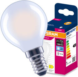 OSRAM LED izzó E14 gömb P45 7.5W = 75W 1055lm 4000K semleges fehér 300° Filament VALUE Osram (4099854568381)