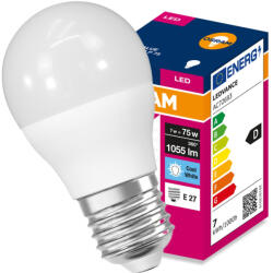 OSRAM LED izzó E27 gömb P45 7W = 75W 1055lm 4000K semleges fehér 160° VALUE CLASSIC Osram (4099854546907)