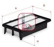 SOFIMA Filtru aer SOFIMA S 3C63 A (S 3C63 A) - automobilus