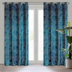Takoy LIMITED COLLECTION Puha bársony sötétítő függöny MUSA 2 botanikus mintával 140 x 250 cm