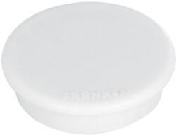 Franken Mágnes 38mm, erősség: 1500 g. HM38 09 Franken 10 db/csomag, fehér - suplix