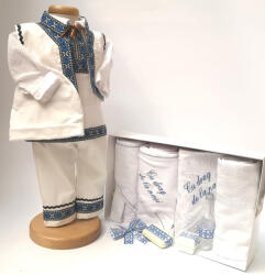 Magazin Traditional Set Traditional Botez - Costumas baiat Trusou baiat Ionel