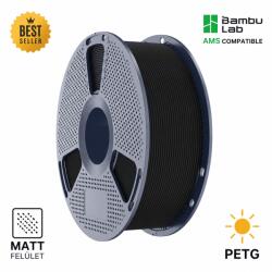 SUNLU High Speed Matt PETG Fekete (Black) Tekercs - 1kg