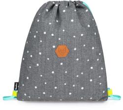 KARTON P+P Tornazsák OXY SCOOLER Grey dots (8-51821)