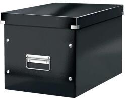 LEITZ Doboz, L méret, LEITZ "Click&Store", fekete (61080095) - csillag