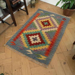 Bakhtar Maimana Kilim szőnyeg 64x90 kézi szövésű Kilim (104237)