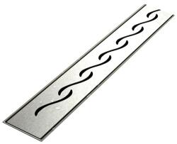 Hydroland Rigola dus Hydroland Wave, integral din inox, lungime 50 cm (HYODPLYWFA500)