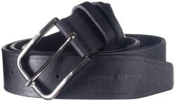 Greenburry Curea piele naturala neagra, 115 cm, Greenburry