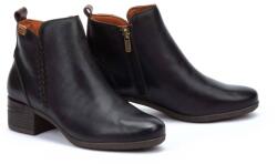 Pikolinos Botine dama din piele naturala, Pikolinos, MALAGA W6W W6W-8950, negru