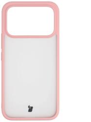BizonMobile Carcasa Bizon Angelo compatibila cu Xiaomi Poco F8 Ultra, Transparent / Roz (5900415724698)