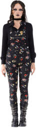 KILLSTAR Pantaloni damă KILLSTAR x CHUCKY - Your Pal Since '88 - Negri - KSRA010958