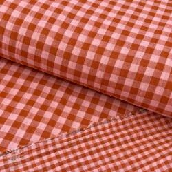  Dupla géz/muszlin YARN DYED Stripes and checks design H