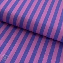 Pamutvászon YARN DYED BIG Stripes purple