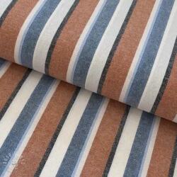  Pamutvászon YARN DYED MIA Stripe terracotta