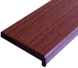 WindowMAG Set glaf pvc, latime 45 x 85 lungime, mahon, cu capace laterale, pentru ferestre