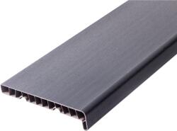 WindowMAG Set glaf pvc, latime 50 x 68 lungime, gri antracit, cu capace laterale, pentru ferestre