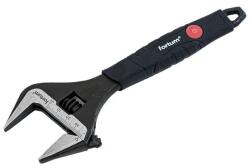 Fortum állítható villáskulcs, 200mm/8", 0-40mm nyílás, CrV, foszfátozott, gumírozott markolat (4775002) - szerszamshop24