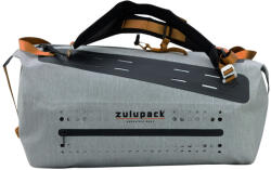 Zulupack® Vízálló utazótáska 40L rövid túrákhoz és hajós kalandokhoz - Zulupack® Rackham 40L - IP66 szürke/barna