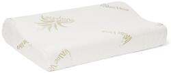 Brius Perna Brius Memory, Microfibra tip tricot, Umplutura perna, Burete memory foam, Aloe Vera Burete Anatomic, 47x33 (BB5942632011939RIZ)