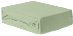 Brius Cearceaf Brius cu elastic Jersey, 160x200, 50% poliester , 50% bumbac, Material moale si prietenos cu pielea, Mint (BB5942632016927RIZ)