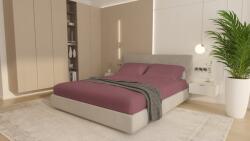 Brius Husa Brius Bumbac Cottone cu elastic, 180x200, Bumbac 100%, Material moale si prietenos cu pielea, Mov (BB5942632025684RIZ)