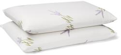 Brius Set Brius 2 Perne Memory Lavender, Microfibra super soft, Umplutura perna, Burete memory foam, Micro, 40x70 (BB5942632016798RIZ)