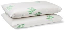 Brius Set Brius 2 Perne Memory Aloe Vera, Microfibra super soft, Umplutura perna, Burete memory foam, Micro 40x70, 40x70 (BB5942632016606RIZ)
