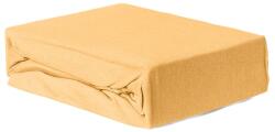 Brius Cearceaf Brius cu elastic Jersey, 180x200, 50% poliester , 50% bumbac, Material moale si prietenos cu pielea, Orange (BB5942632008946RIZ)