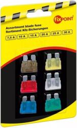 Fixpoint Set sigurante auto 7.5A 10A 15A 20A 25A si 30A Fixpoint 19x13mm (20343) - balutatech