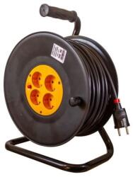 SolPlant. ro Prelungitor electric pe tambur, 40 m, 3x2.5, 4 prize, Gelux