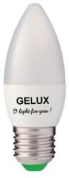 SolPlant. ro Bec ecoled, lumanare, lumina calda, 3000K, E14, 8W, Gelux