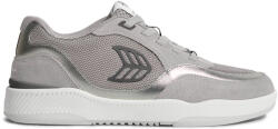 CARIUMA Női szabadidőcipők Cariuma UBA Light Grey Suede and Mesh Charcoal Grey Logo Silver Accents Sneaker cipőméret 39, 5 (701911G51 W-8,5/39,5)
