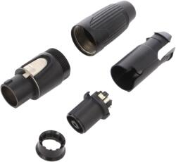 Neutrik Conector SpeakON 8-poli Female Black (NLT8FXX-BAG)