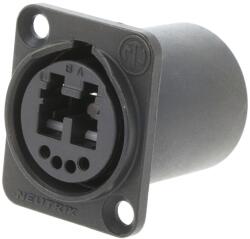 Neutrik Conector Optical Chassis Connector Advanced (NTR-NO2-4FDW-1-A)