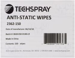 Techspray Şerveţel cleanroom uscat 230x230mm, 150 buc (2362-150)