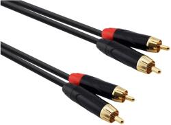 REDS MUSIC Cablu RCA dublu 15m negru PVC REDS MUSIC AU15150BX (AU15150BX)