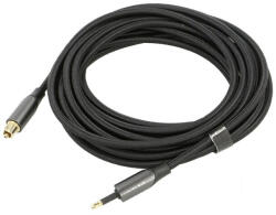 Vention Cablu Toslink 3, 5mm Mini - 5m, Mufă Toslink Placare Aurit (BKCBJ)