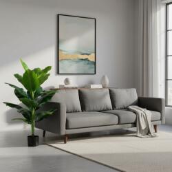  Planta artificiala bananier Musa, 130 cm, verde, cu ghiveci inclus (AT1CT-IM1P-PL1D-MGHW103)