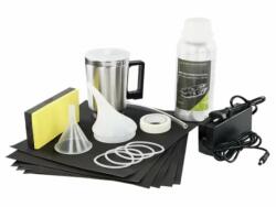 CARMOTION Set profesional regenerare faruri auto din policarbonat, 600 ml, 13 piese (CAM63675)