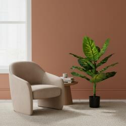  Planta artificiala Dieffenbachia decorativa cu ghiveci, 100 cm, verde (AT1CT-IM1P-PL1D-HW100)