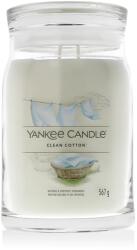 Yankee Candle Signature Praline & Birch Lumânări parfumate 567 g typ Clean Cotton