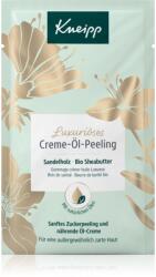 Kneipp Luxurious Sheabutter testpeeling bambuszvajjal Sandalwood & Bio Sheabutter 40 ml