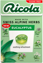 Ricola cukorka eukaliptusz 40 g