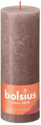 Bolsius rusztikus oszlop, taupe 190 × 68 mm