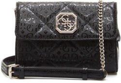 GUESS , Dilla Mini Convertible Xbody, Textile Bag, Belt, Black, For Women, 18x13x6 cm